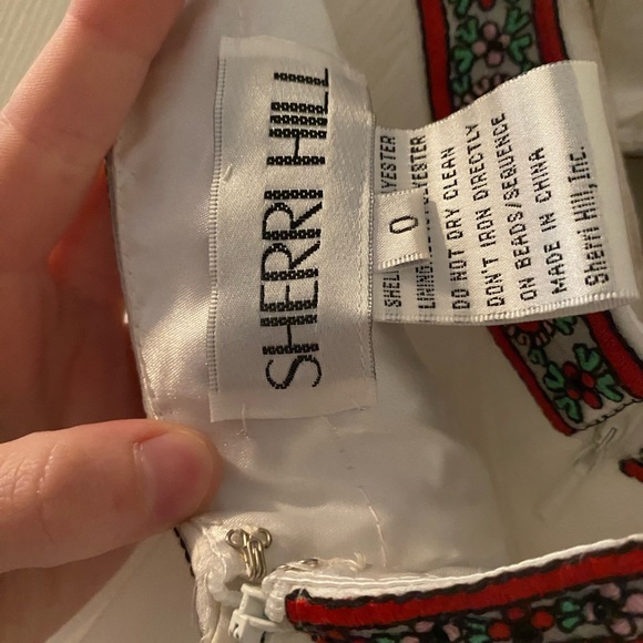 Sherri Hill two piece prom dress - Picture 6 of 6